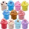 11 Pieces Butter Slime Kit Party Favors for Kids, Colorful Stress Relief Toy for Girls Boys, Easter Filling Stuffers, Christmas Stocking Stuffers